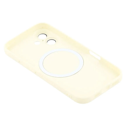 For iPhone 16 Plus Case Compatible with MagSafe Liquid Silicone Phone Cover with Tempered Glass Lens Protector