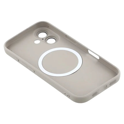 For iPhone 16 Plus Case Compatible with MagSafe Liquid Silicone Phone Cover with Tempered Glass Lens Protector