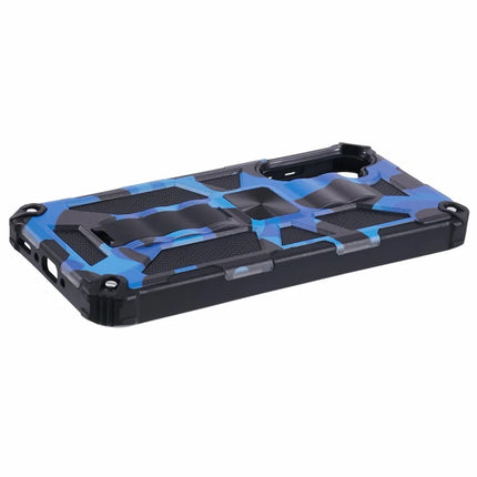 For Samsung Galaxy A36 5G Case Kickstand PC+TPU Camouflage Military Grade Phone Cover
