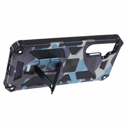 For Samsung Galaxy A36 5G Case Kickstand PC+TPU Camouflage Military Grade Phone Cover