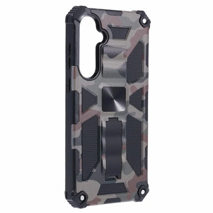 For Samsung Galaxy A36 5G Case Kickstand PC+TPU Camouflage Military Grade Phone Cover