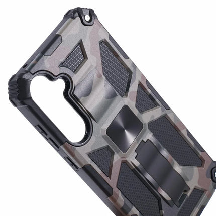 For Samsung Galaxy A36 5G Case Kickstand PC+TPU Camouflage Military Grade Phone Cover