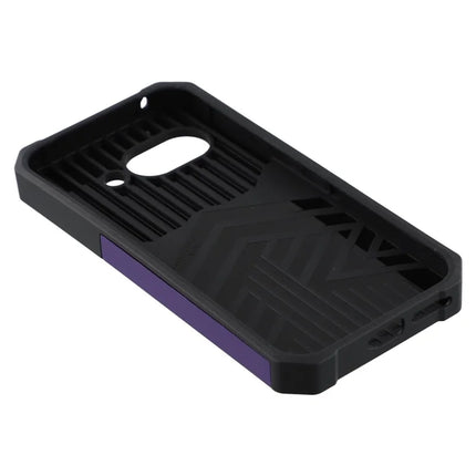 For Google Pixel 9a Kickstand Case Slide Lens Lid PC + TPU Phone Cover with Card Slot
