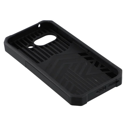 For Google Pixel 9a Kickstand Case Slide Lens Lid PC + TPU Phone Cover with Card Slot