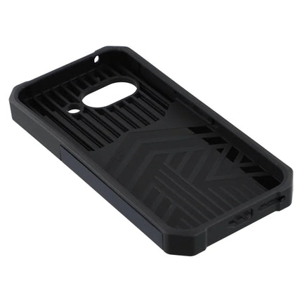 For Google Pixel 9a Kickstand Case Slide Lens Lid PC + TPU Phone Cover with Card Slot