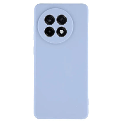 For OnePlus Ace 5 5G / Ace 5 Pro 5G Case Precise Cutouts Straight Edge TPU Shockproof Phone Cover - Lavender Grey