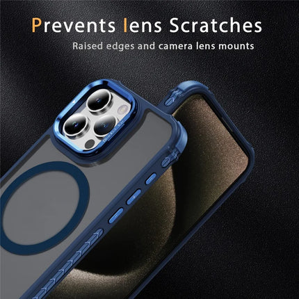 For iPhone 12 Pro Max Case with Lens Kickstand Matte Phone Back Cover Compatible with MagSafe