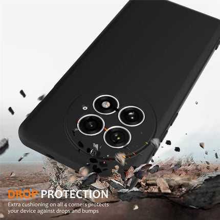 For OnePlus 13 Liquid Silicone Case with Strap Compatible with MagSafe Phone Cover
