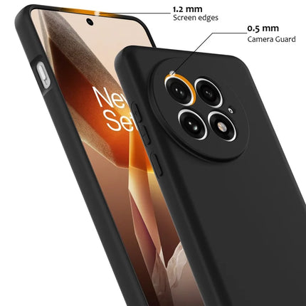 For OnePlus 13 Liquid Silicone Case with Strap Compatible with MagSafe Phone Cover