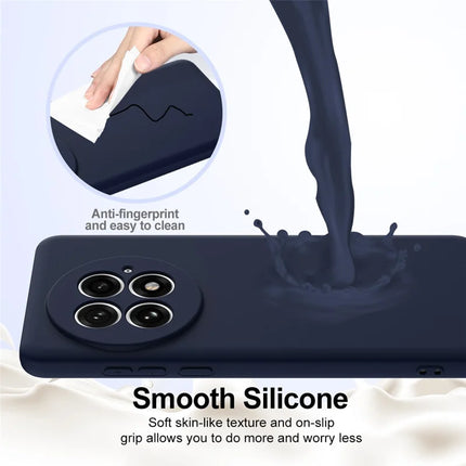 For OnePlus 13 Liquid Silicone Case with Strap Compatible with MagSafe Phone Cover