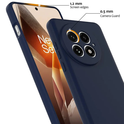 For OnePlus 13 Liquid Silicone Case with Strap Compatible with MagSafe Phone Cover