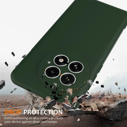 For OnePlus 13 Liquid Silicone Case with Strap Compatible with MagSafe Phone Cover