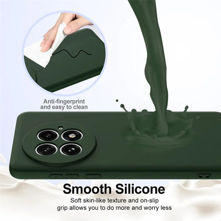 For OnePlus 13 Liquid Silicone Case with Strap Compatible with MagSafe Phone Cover