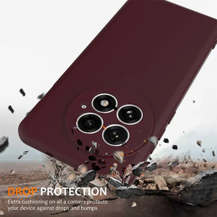 For OnePlus 13 Liquid Silicone Case with Strap Compatible with MagSafe Phone Cover