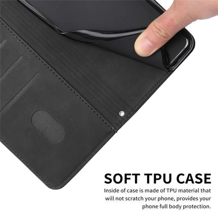 For Oppo Reno13 Pro 5G Case Viewing Stand PU Leather Phone Cover Imprinted Heart Pattern