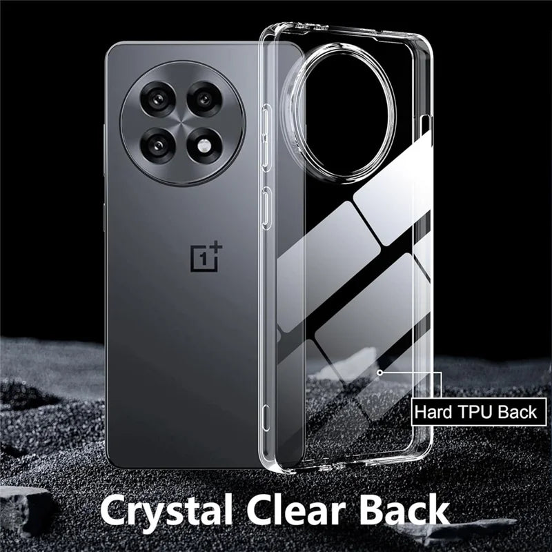 ShopCaseCart Slim Premium OnePlus 13R 5G Protective cover Anti-Fingerprint Crystal Clear TPU Phone Guard