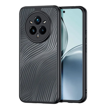 For Realme 14 Pro+ 5G Case DUX DUCIS Aimo Series TPU+PC Matte Drop-proof Phone Cover (REACH Certification) - Black