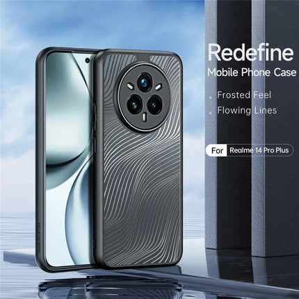 For Realme 14 Pro+ 5G Case DUX DUCIS Aimo Series TPU+PC Matte Drop-proof Phone Cover (REACH Certification)