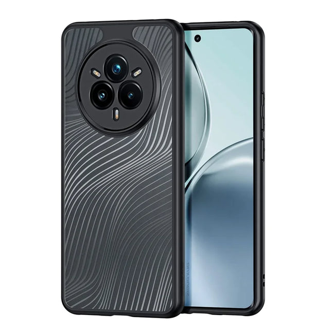 For Realme 14 Pro 5G Case DUX DUCIS Aimo Series TPU+PC Matte Drop-proof Phone Cover (REACH Certification) - Black