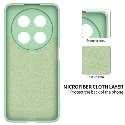 For Huawei nova 13i Liquid Silicone Case Phone Back Cover with Hand Strap
