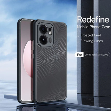 For Oppo Reno13 F 4G / Oppo Reno13 F 5G Case DUX DUCIS Aimo Series TPU+PC Matte Drop-proof Phone Cover (REACH Certification)