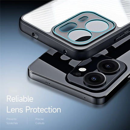For Oppo Reno13 F 4G / Oppo Reno13 F 5G Case DUX DUCIS Aimo Series TPU+PC Matte Drop-proof Phone Cover (REACH Certification)