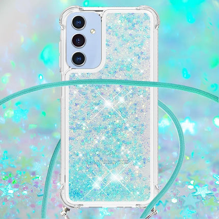 For Samsung Galaxy A26 5G TPU Case Quicksand Design Phone Cover with Lanyard