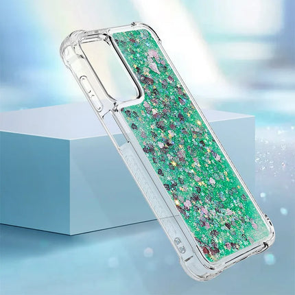For Samsung Galaxy A26 5G TPU Case Glitter Quicksand Shockproof Phone Back Cover