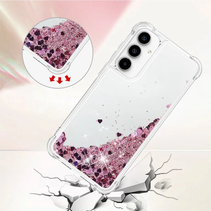 For Samsung Galaxy A56 5G TPU Case Glitter Quicksand Shockproof Phone Back Cover