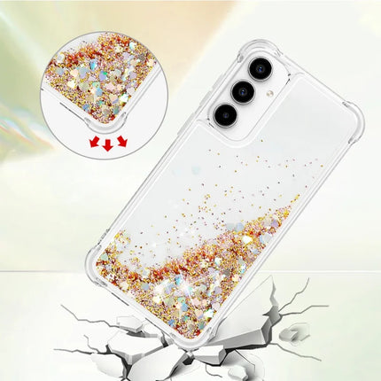 For Samsung Galaxy A56 5G TPU Case Glitter Quicksand Shockproof Phone Back Cover