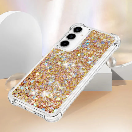 For Samsung Galaxy A56 5G TPU Case Glitter Quicksand Shockproof Phone Back Cover
