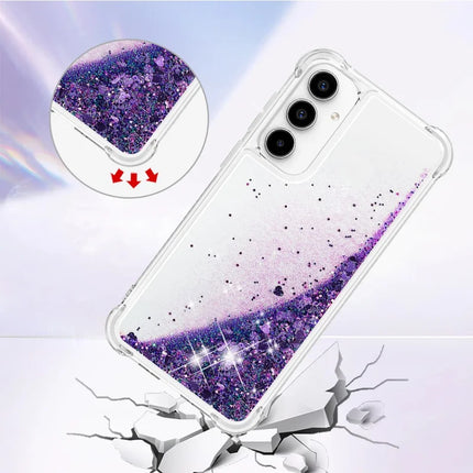 For Samsung Galaxy A56 5G TPU Case Glitter Quicksand Shockproof Phone Back Cover