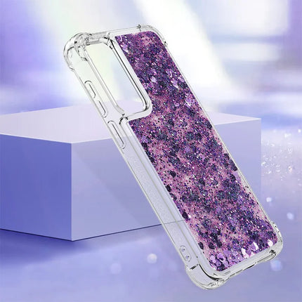 For Samsung Galaxy A56 5G TPU Case Glitter Quicksand Shockproof Phone Back Cover