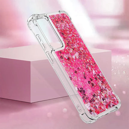 For Samsung Galaxy A56 5G TPU Case Glitter Quicksand Shockproof Phone Back Cover