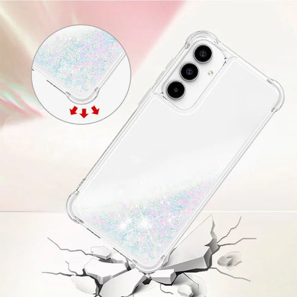For Samsung Galaxy A56 5G TPU Case Glitter Quicksand Shockproof Phone Back Cover