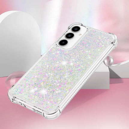 For Samsung Galaxy A56 5G TPU Case Glitter Quicksand Shockproof Phone Back Cover