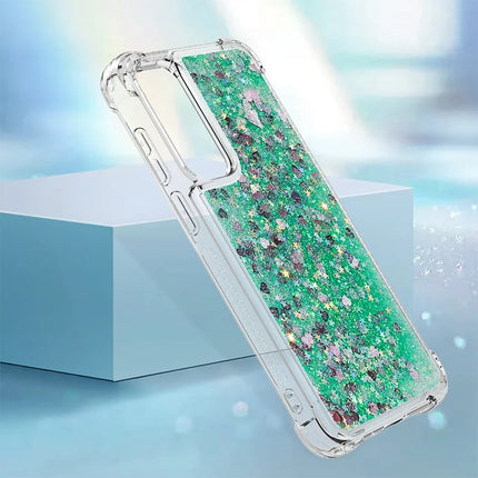 For Samsung Galaxy A56 5G TPU Case Glitter Quicksand Shockproof Phone Back Cover