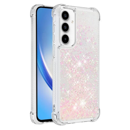 For Samsung Galaxy A56 5G TPU Case Glitter Quicksand Shockproof Phone Back Cover