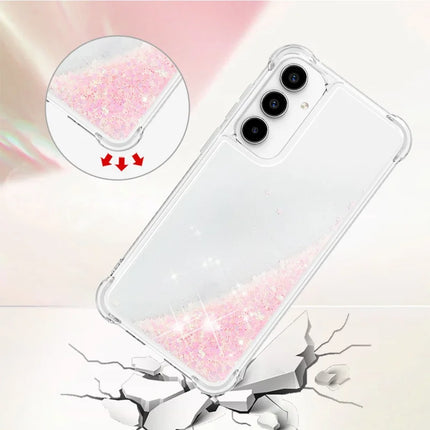 For Samsung Galaxy A56 5G TPU Case Glitter Quicksand Shockproof Phone Back Cover