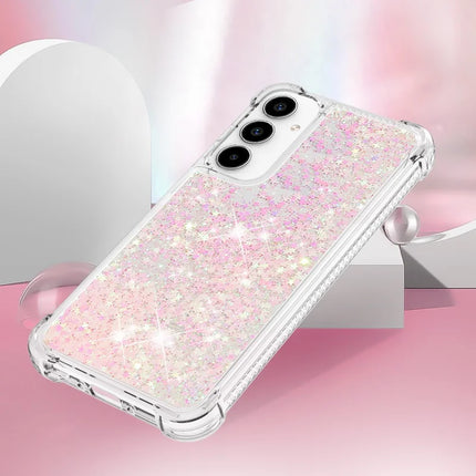 For Samsung Galaxy A56 5G TPU Case Glitter Quicksand Shockproof Phone Back Cover