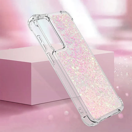 For Samsung Galaxy A56 5G TPU Case Glitter Quicksand Shockproof Phone Back Cover
