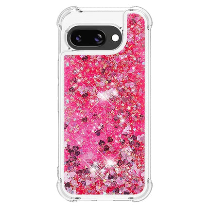 For Google Pixel 9a TPU Case Glitter Quicksand Shockproof Phone Back Cover