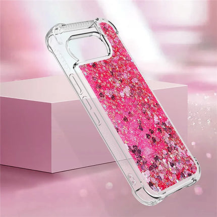 For Google Pixel 9a TPU Case Glitter Quicksand Shockproof Phone Back Cover