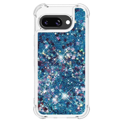 For Google Pixel 9a TPU Case Glitter Quicksand Shockproof Phone Back Cover