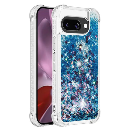 For Google Pixel 9a TPU Case Glitter Quicksand Shockproof Phone Back Cover