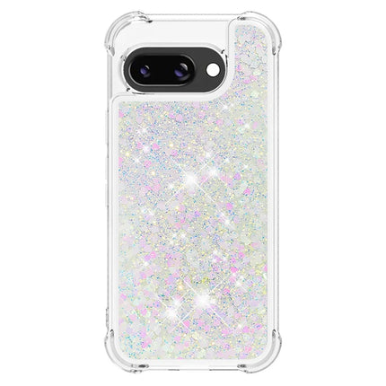 For Google Pixel 9a TPU Case Glitter Quicksand Shockproof Phone Back Cover