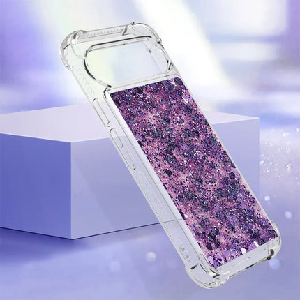 For Google Pixel 9 TPU Case Glitter Quicksand Shockproof Phone Back Cover