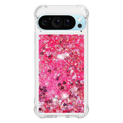 For Google Pixel 9 TPU Case Glitter Quicksand Shockproof Phone Back Cover