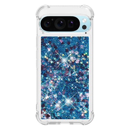 For Google Pixel 9 TPU Case Glitter Quicksand Shockproof Phone Back Cover
