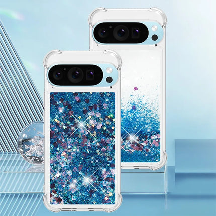 For Google Pixel 9 TPU Case Glitter Quicksand Shockproof Phone Back Cover